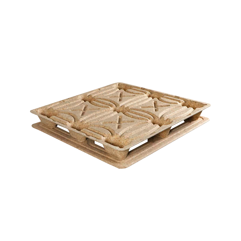 JS-1100*1100*140 Gred Perindustrian Satu Sebelah, Pallet Berkaki Sembilan Lapisan Dua Lapisan